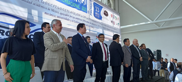 Inauguración de la “Expo mecánico Automotriz Internacional Pachuca 2023”