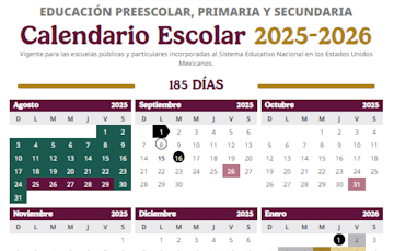 Calendario Escolar 2025-2026
