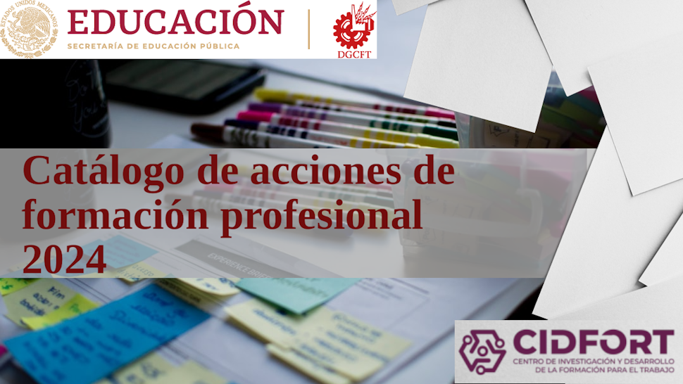 CATÁLOGO DE ACCIONES DE FORMACIÓN PROFESIONAL 2024